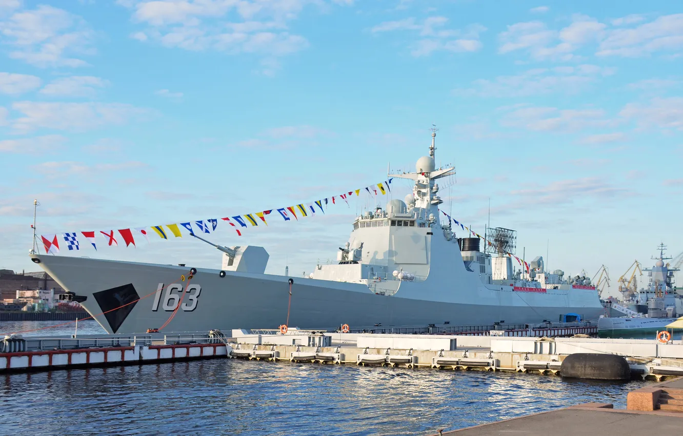 Photo wallpaper destroyer, the Chinese Navy, Jiaozuo