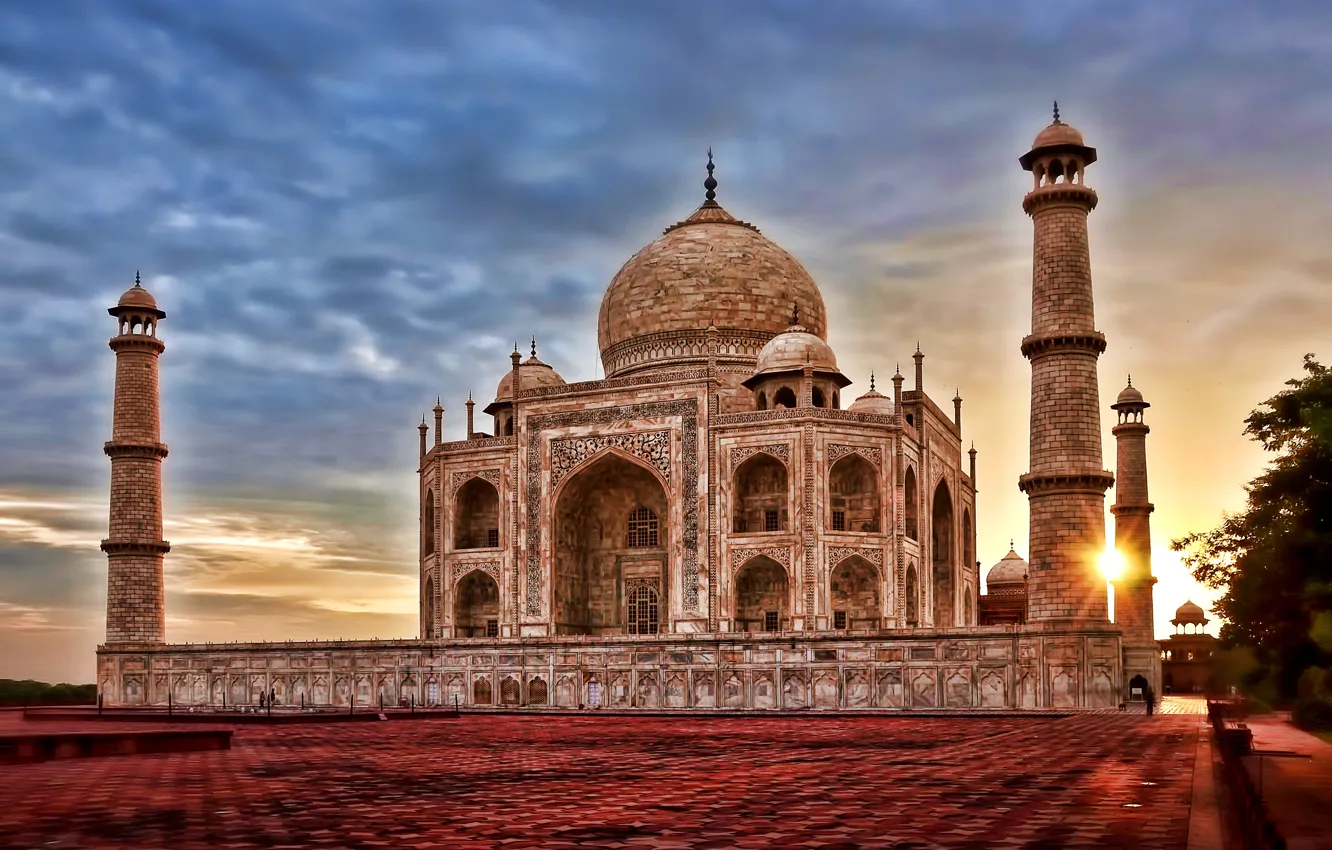 Photo wallpaper hdr, asian, india, Agra, Taj Mahal, Uttar Pradesh