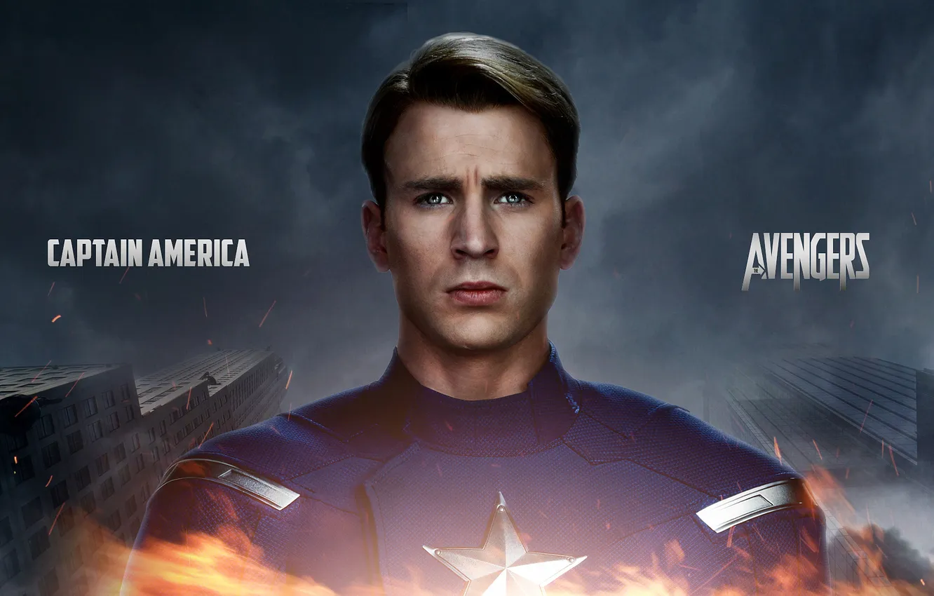Photo wallpaper poster, comic, Captain America, Chris Evans, The Avengers, The Avengers, Chris Evans, Steve Rogers