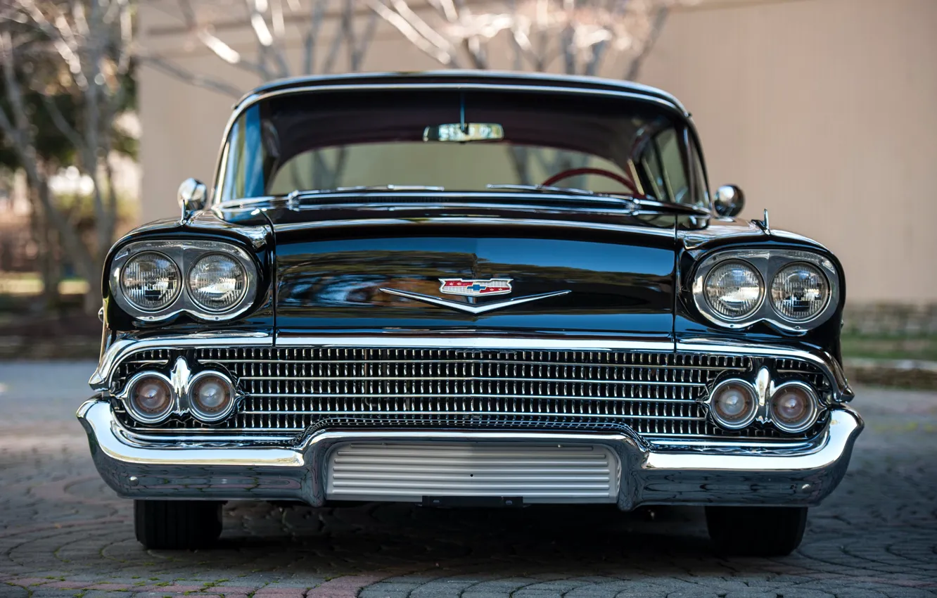 Photo wallpaper Chevrolet, Bel Air, Vintage, Impala, Retro, Vehicle