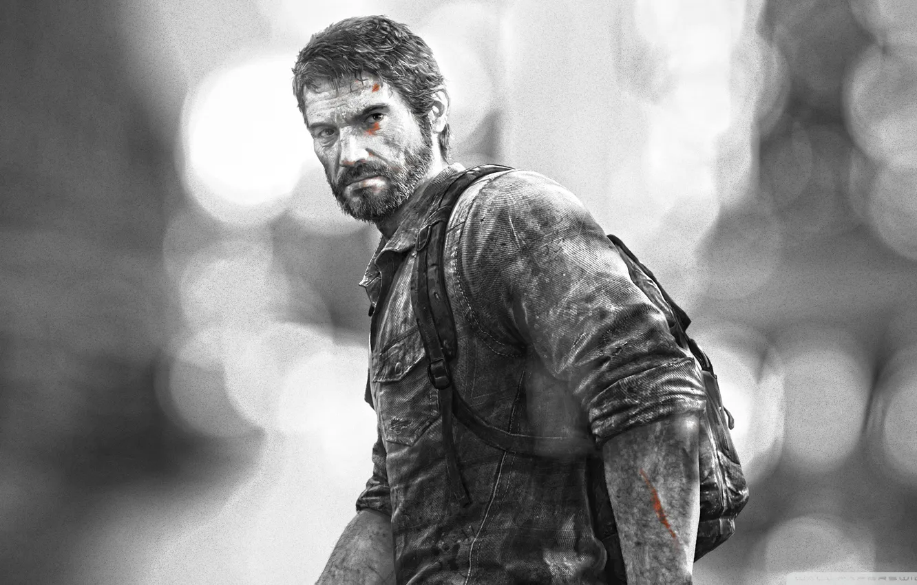 Photo wallpaper beard, The Last of Us, Joel