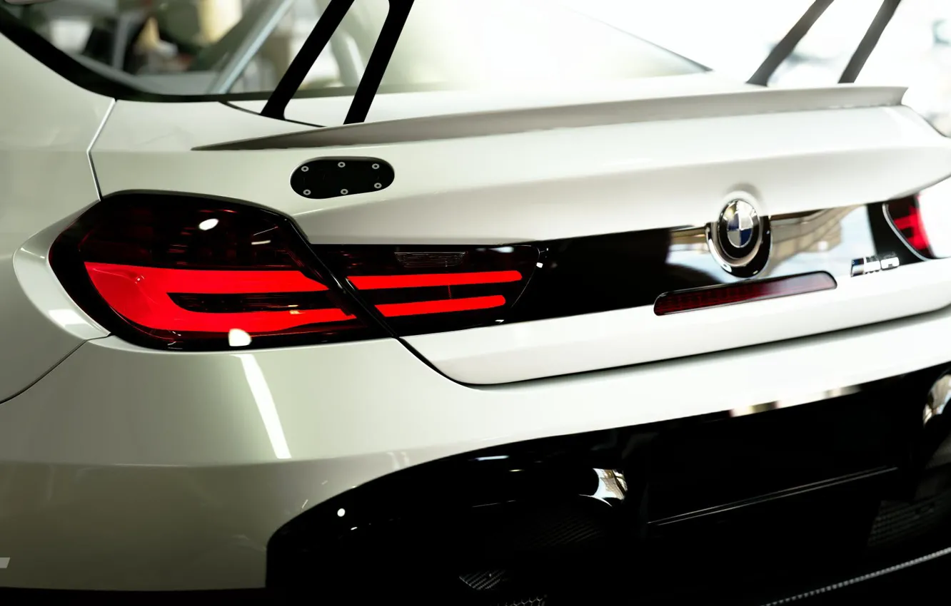 Photo wallpaper Auto, White, Headlight, BMW, Machine, Tuning, Ass, BMW M6