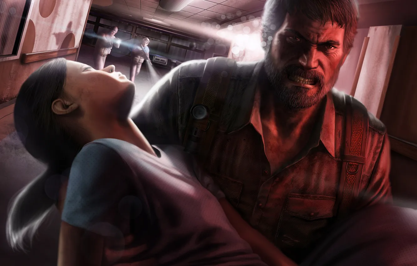 Photo wallpaper Naughty Dog, PlayStation 3, Joel, The Last Of Us