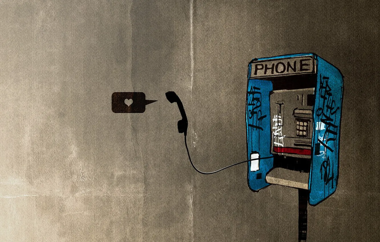 Photo wallpaper tube, texture, phone