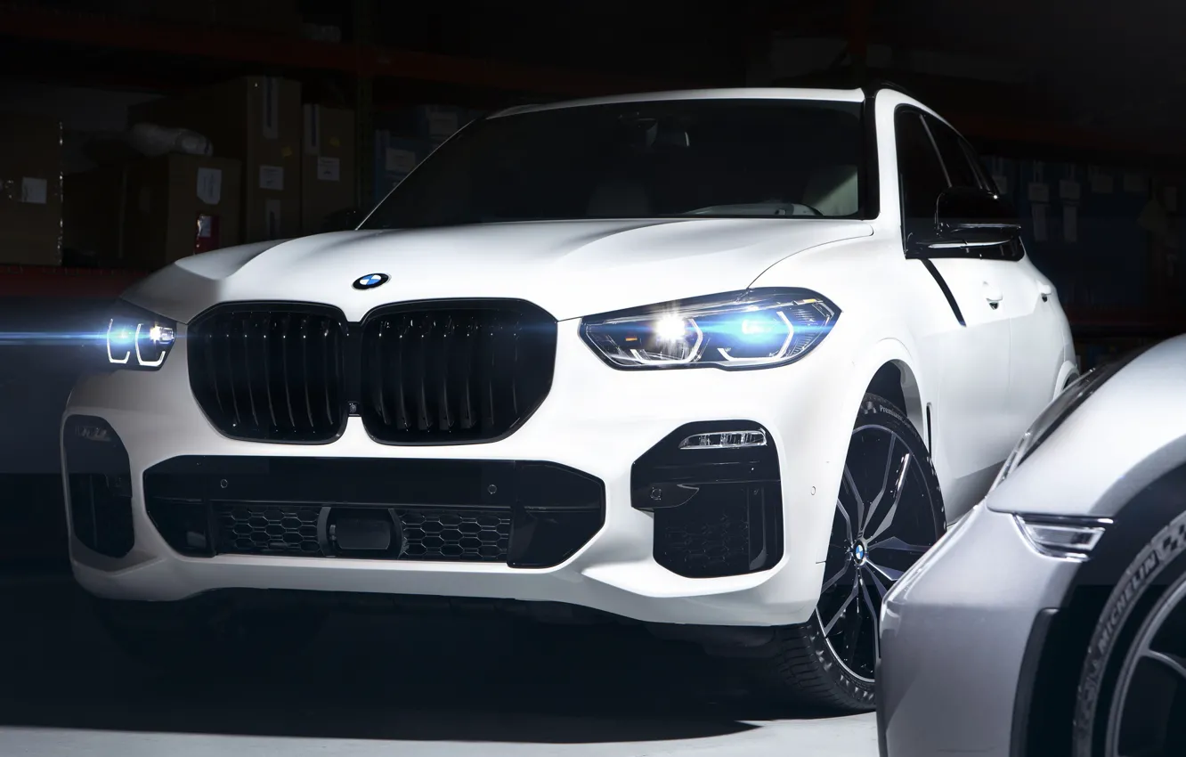 Photo wallpaper BMW, Light, White, Sight, Adaptive LED, G05