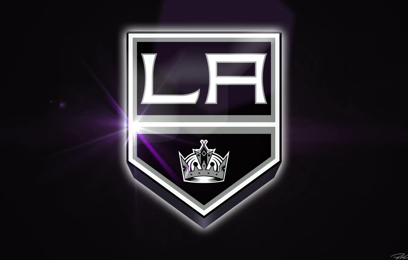 Photo wallpaper Logo, Los Angeles, NHL, NHL, Kings, Crown