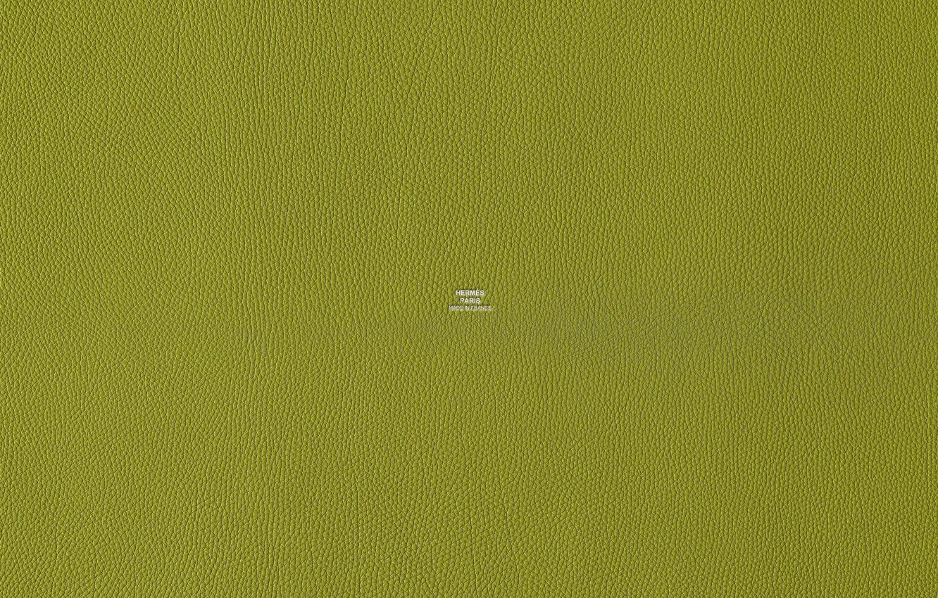 Photo wallpaper green, color, texture, leather, Hermes