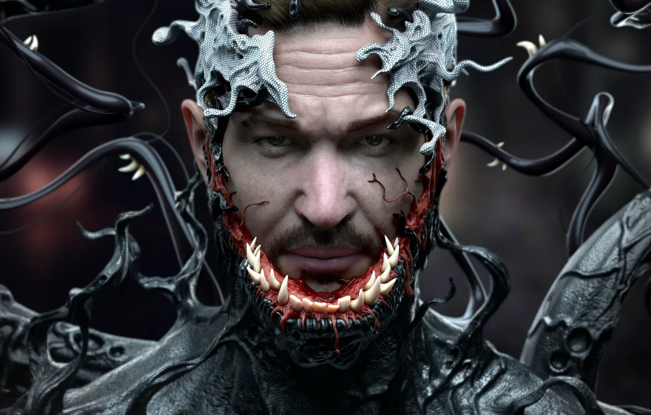 Photo wallpaper look, Tom Hardy, Tom Hardy, Venom, Venom