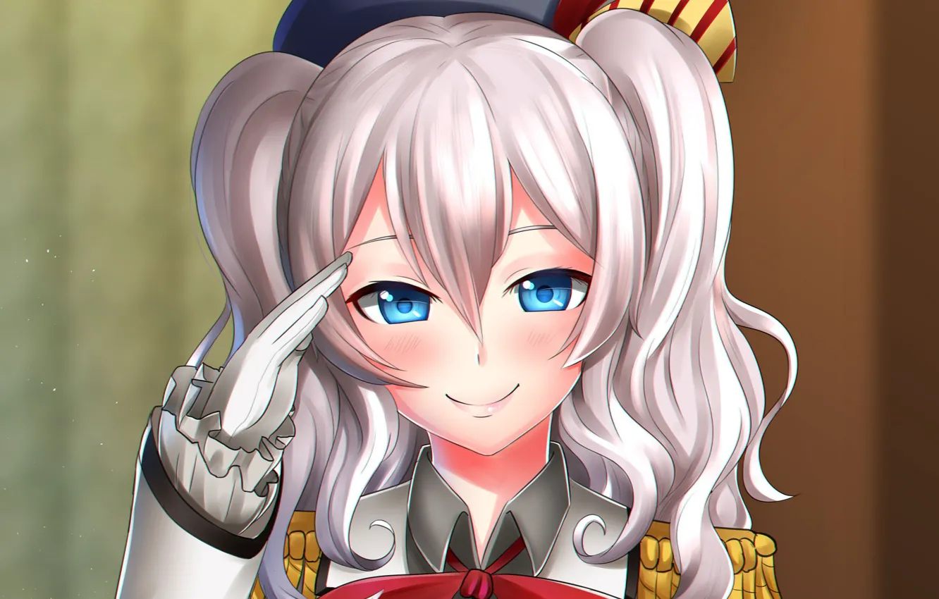 Photo wallpaper girl, form, kantai collection, Naval Collection