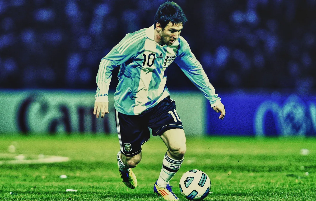 Photo wallpaper football, football, Argentina, lionel messi, Messi, argentina, leo, Lionel