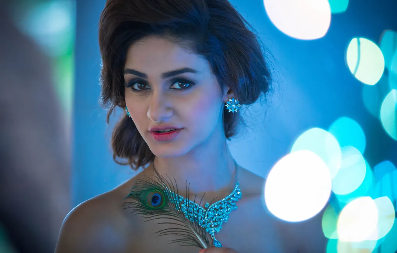 Photo wallpaper girl, hot, sexy, eyes, smile, beautiful, figure, model