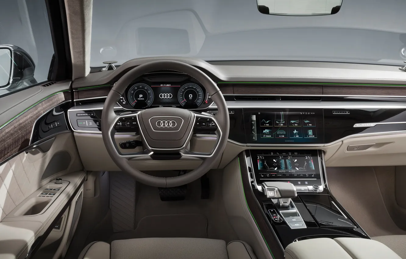 Photo wallpaper Audi, 2021, Audi A8 L Horch