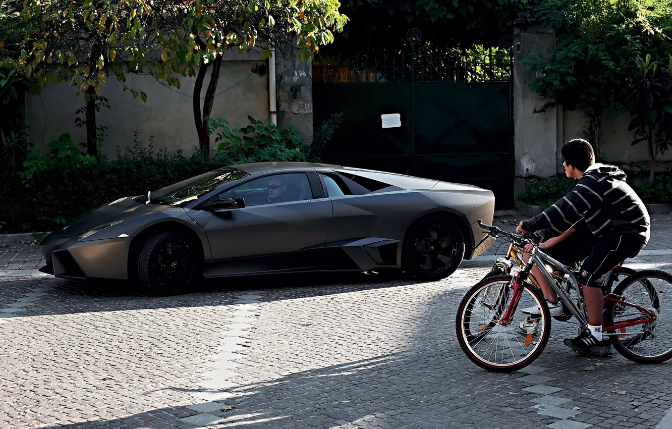 Photo wallpaper bike, Lamborghini, Reventon