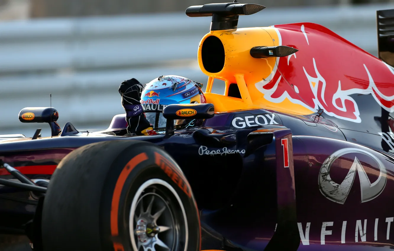 Photo wallpaper Formula 1, Vettel, racer, champion, Sebastian