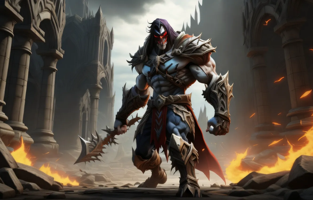 Photo wallpaper game, dead, Darksaiders II