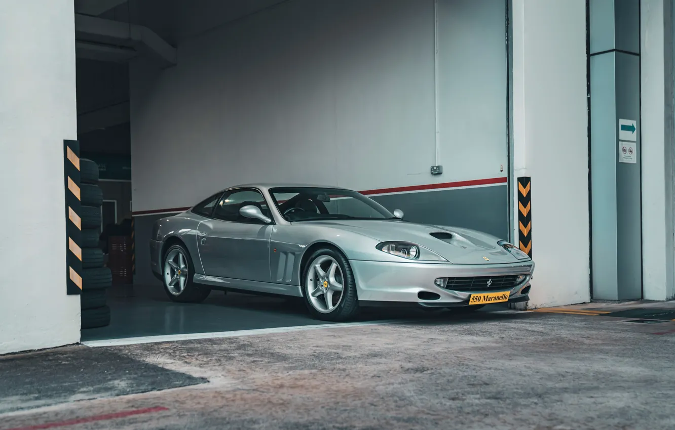 Photo wallpaper Ferrari, 550, Ferrari 550 Maranello