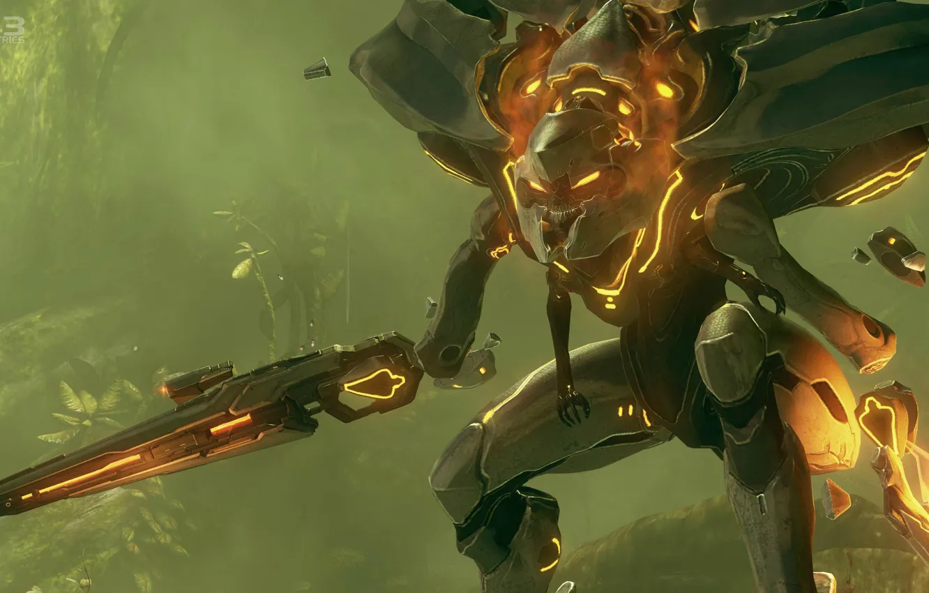 Photo wallpaper art, Boss, Halo 4