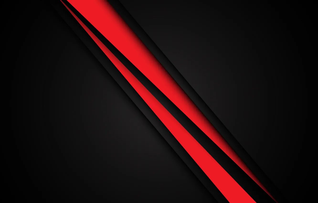 Photo wallpaper line, red, background, black, background