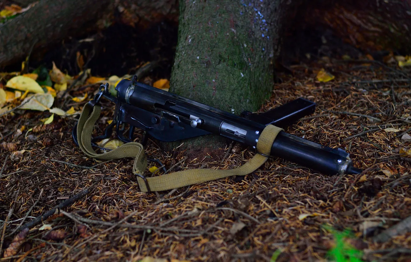 Photo wallpaper weapons, UK, the gun, Sten MkIII