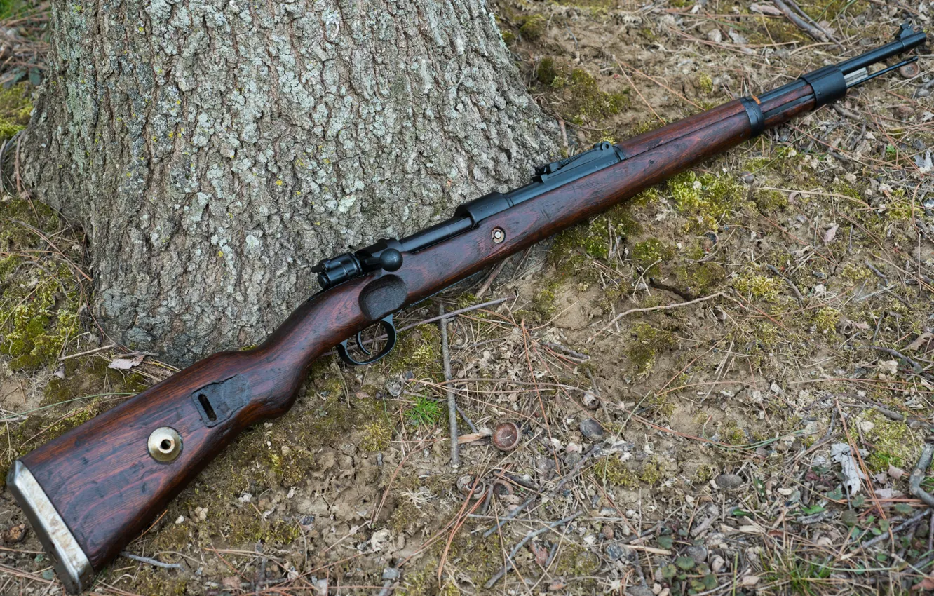 Photo wallpaper rifle, 1939, Sauer K98