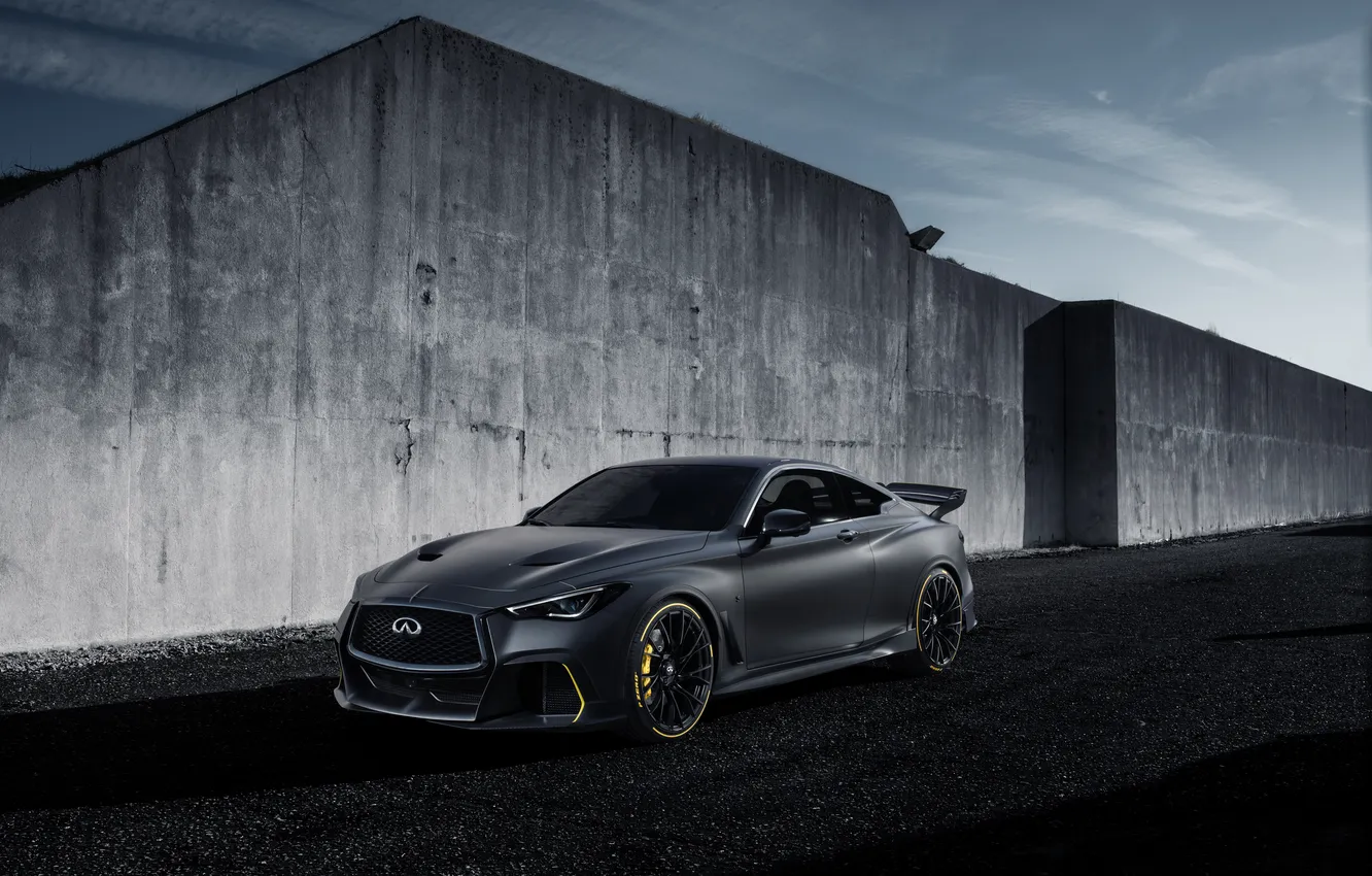 Photo wallpaper Infiniti, 2018, Infiniti Project Black S Prototype