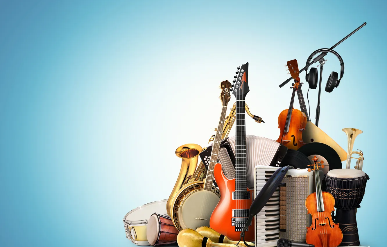 Photo wallpaper red, rock, Music, sound, musical, orchestra, musician, saxophone