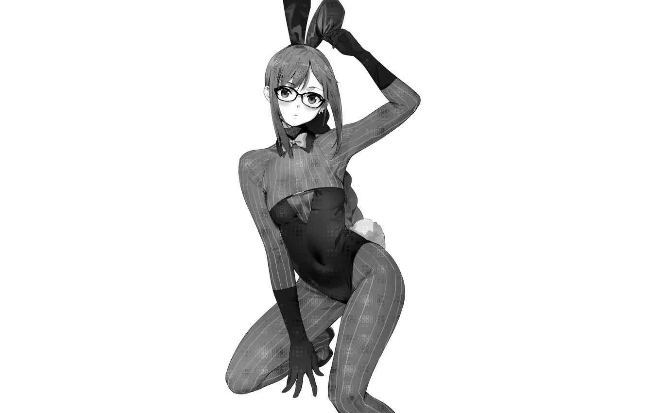 Photo wallpaper girl, sexy, long hair, legs, boobs, sexy girl, anime, beautiful