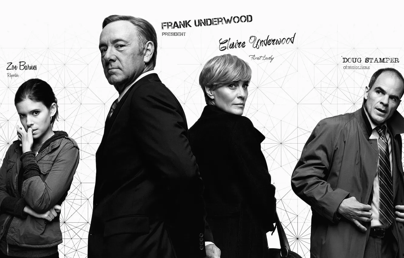 Photo wallpaper the series, house of cards, Kevin Spacey