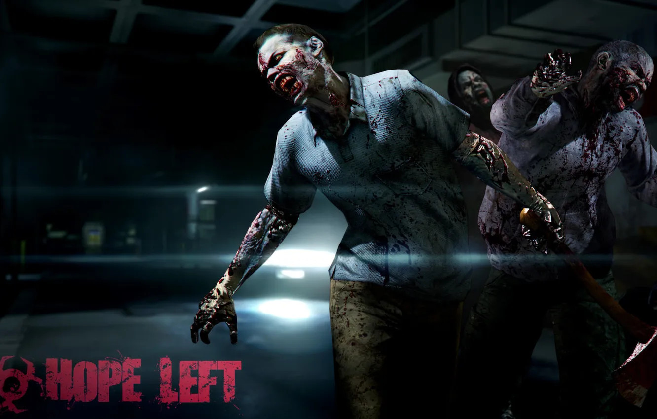 Photo wallpaper axe, zombie, axe, Resident Evil 6, Biohazard 6, C-virus