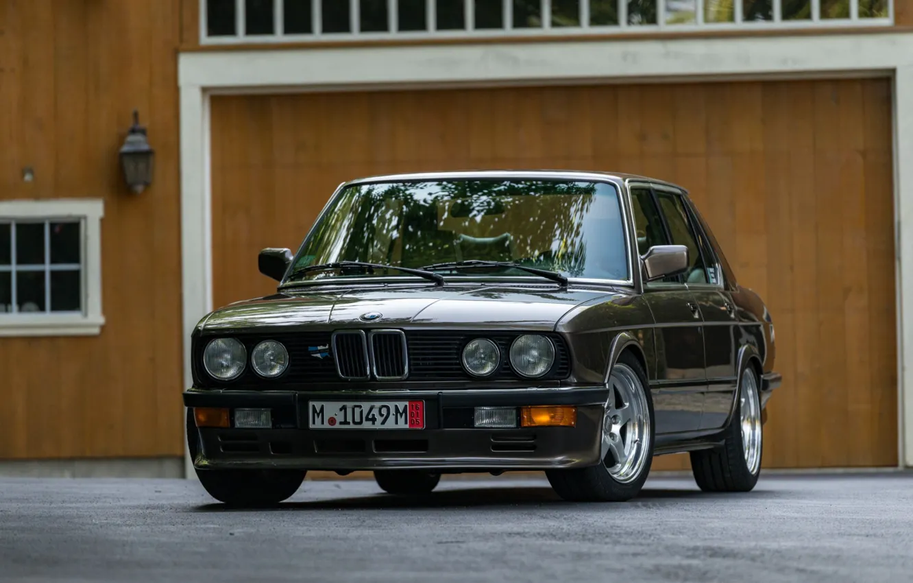 Photo wallpaper BMW, E28, 5-Series