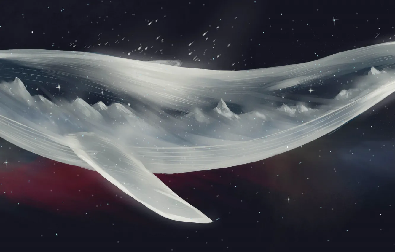 Photo wallpaper Being, Stars, Kit, Fantasy, Art