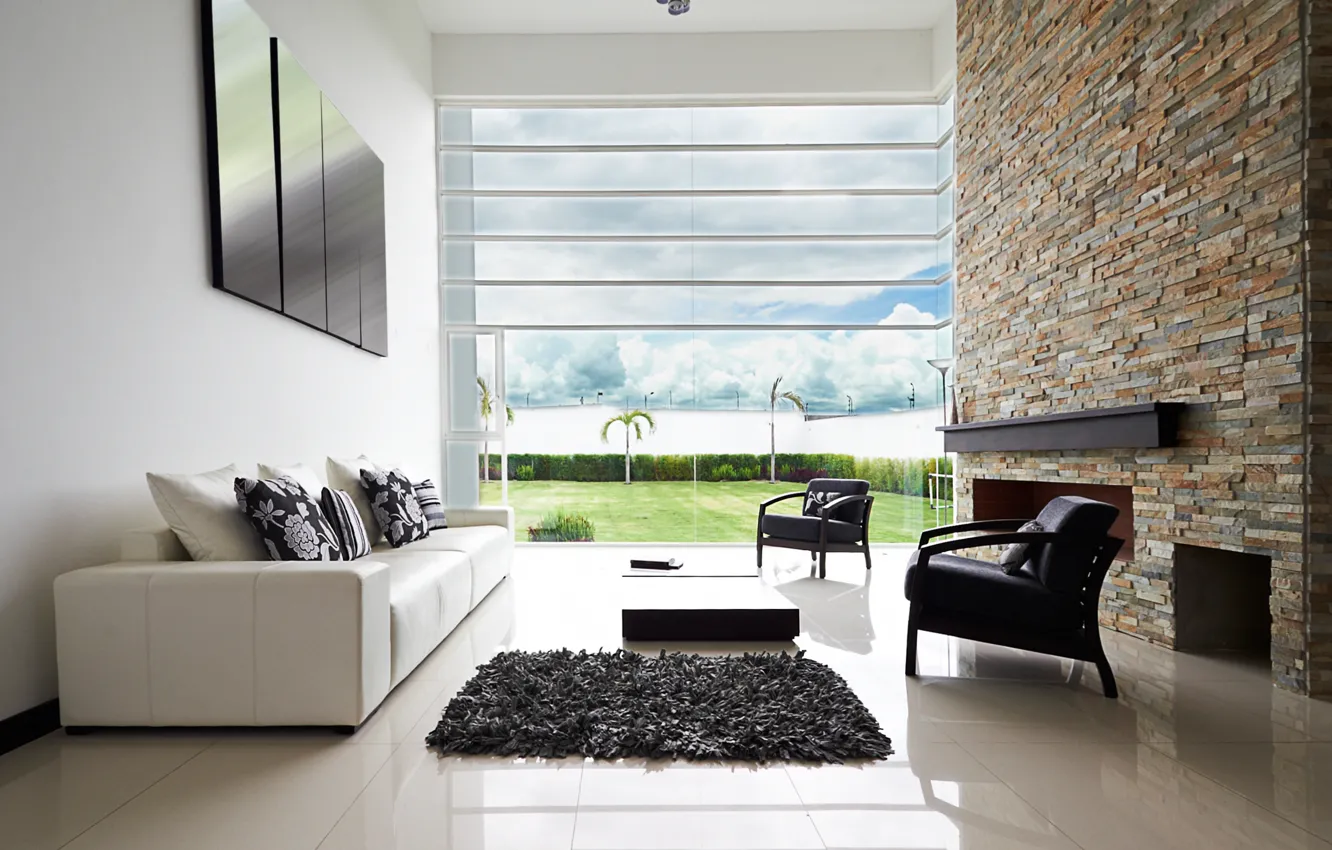 Photo wallpaper decoration, environment, stone wall