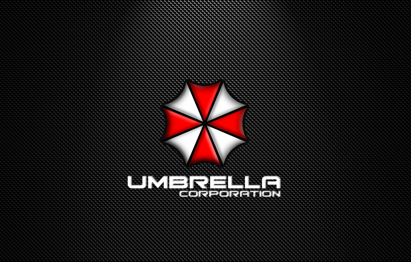 Photo wallpaper logo, Resident Evil, Umbrella Corporation