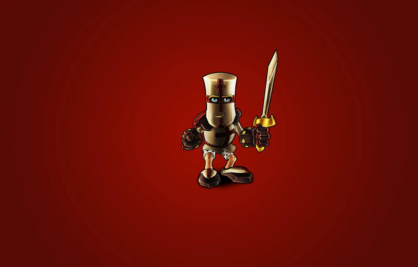 Photo wallpaper Game, crystal, Dungeon Defenders, Squire