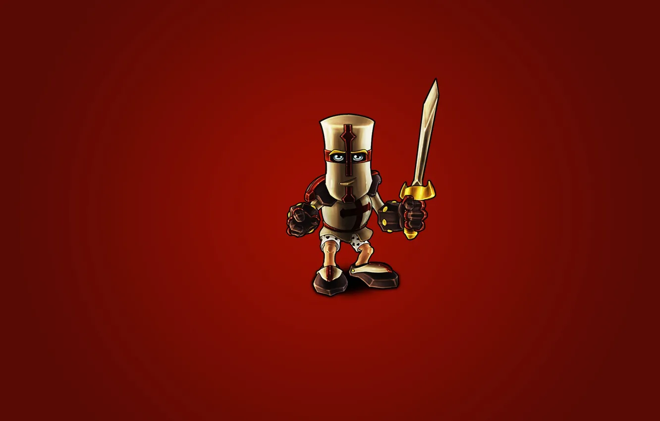Photo wallpaper game, Dungeon Defenders, Crystal, squire