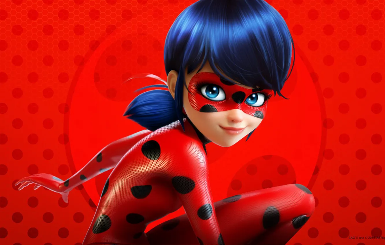 Photo wallpaper background, mask, hairstyle, spot, costume, Lady Bug