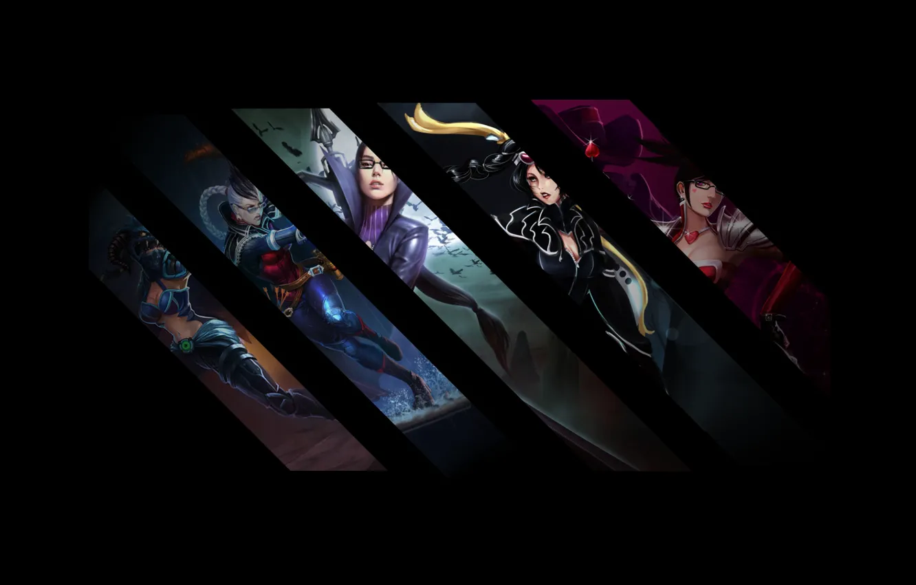 Photo wallpaper lol, Skin, Vayne, League Of Legend