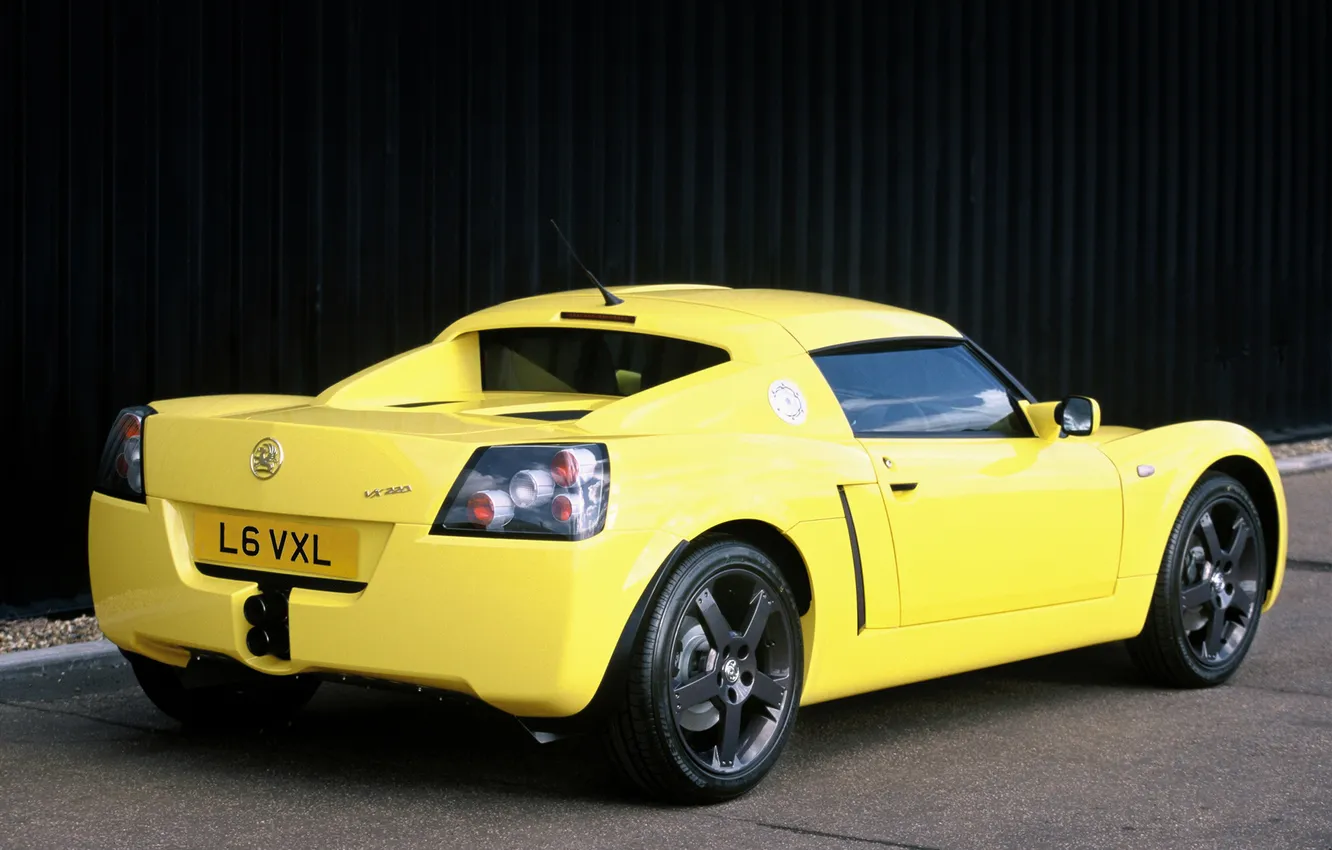 Photo wallpaper auto, Vauxhall, Vauxhall, VX220, "Lightning Yellow"