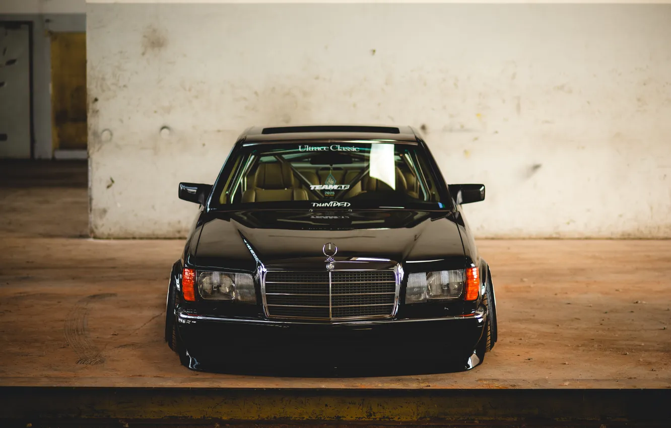 Photo wallpaper Coupe, w126, 560sec, facelift, c126
