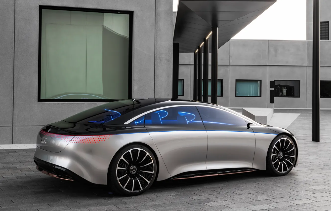 Photo wallpaper Mercedes-Benz, Mercedes, Benz, Vision, Vision EQS, Mercedes-Benz Vision EQS, EQS