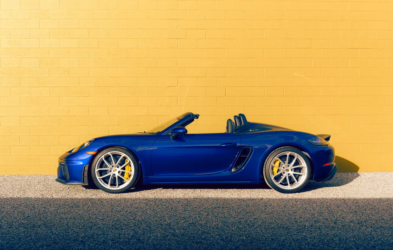 Photo wallpaper Porsche, 718, Porsche 718 Spyder