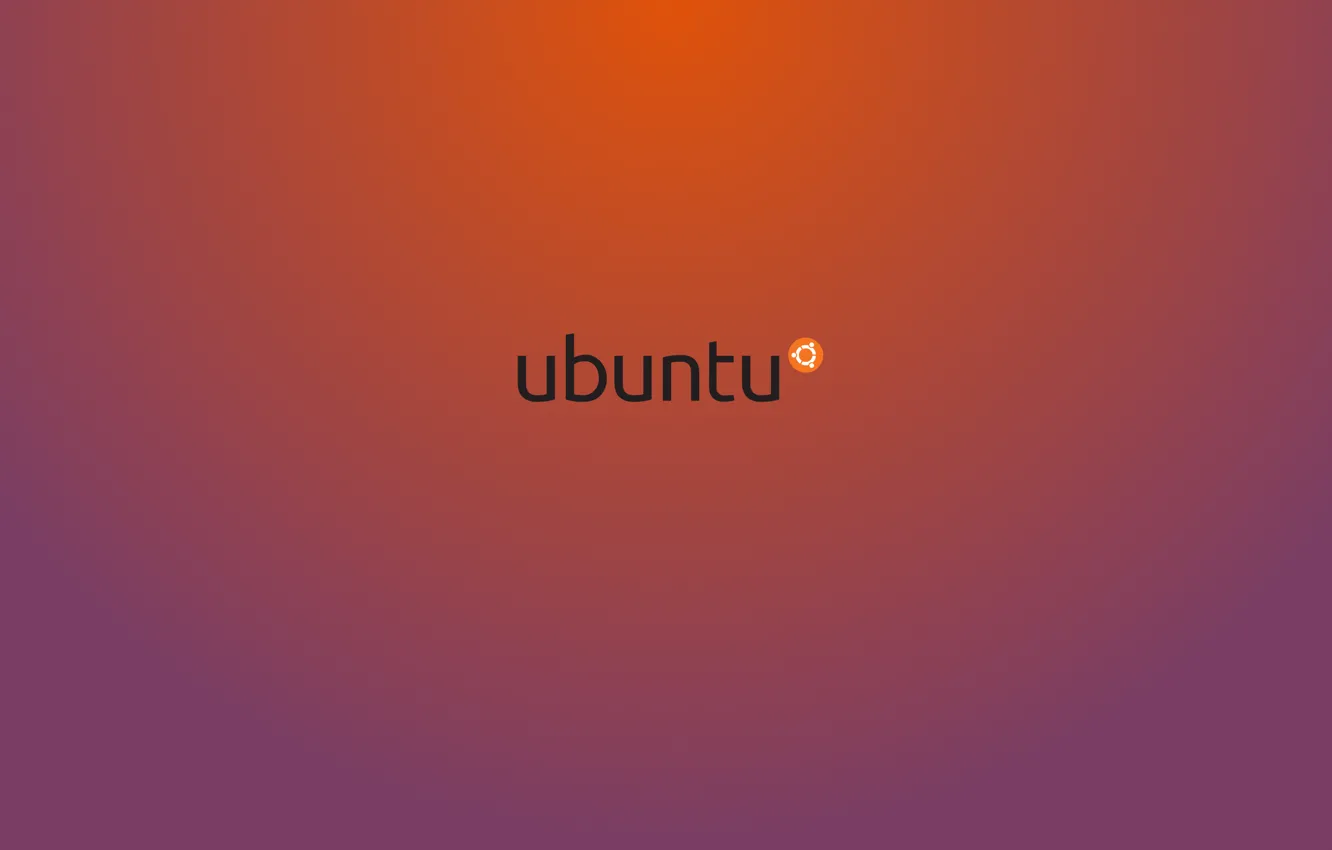 Photo wallpaper background, minimalism, linux, ubuntu, Purple