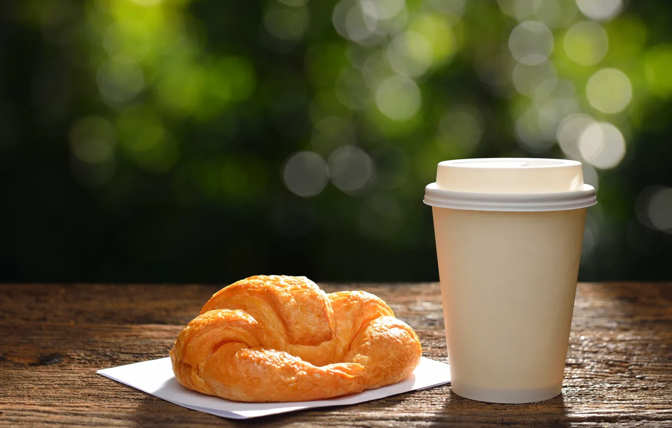 Photo wallpaper coffee, Breakfast, morning, Cup, hot, coffee cup, good morning, breakfast