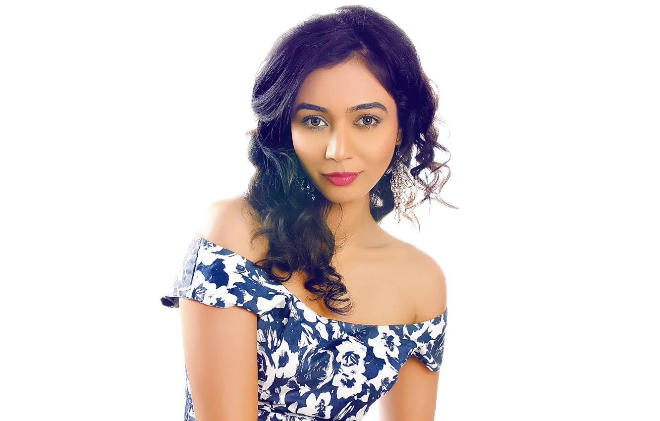 Photo wallpaper girl, hot, sexy, eyes, smile, beautiful, figure, model