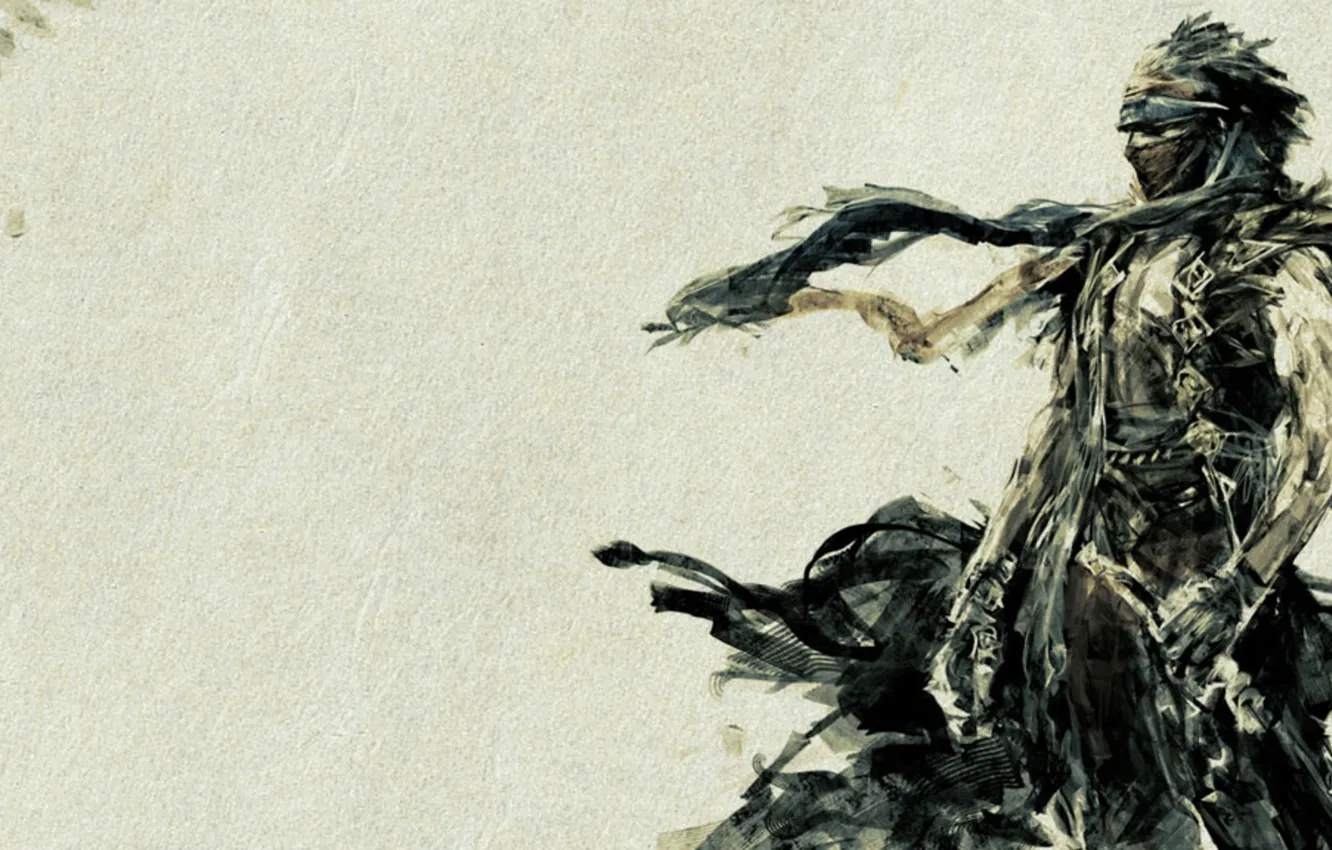 Photo wallpaper style, clothing, warrior, art, pop