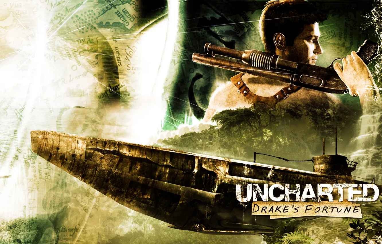 Photo wallpaper Uncharted, JaKhris, Video game