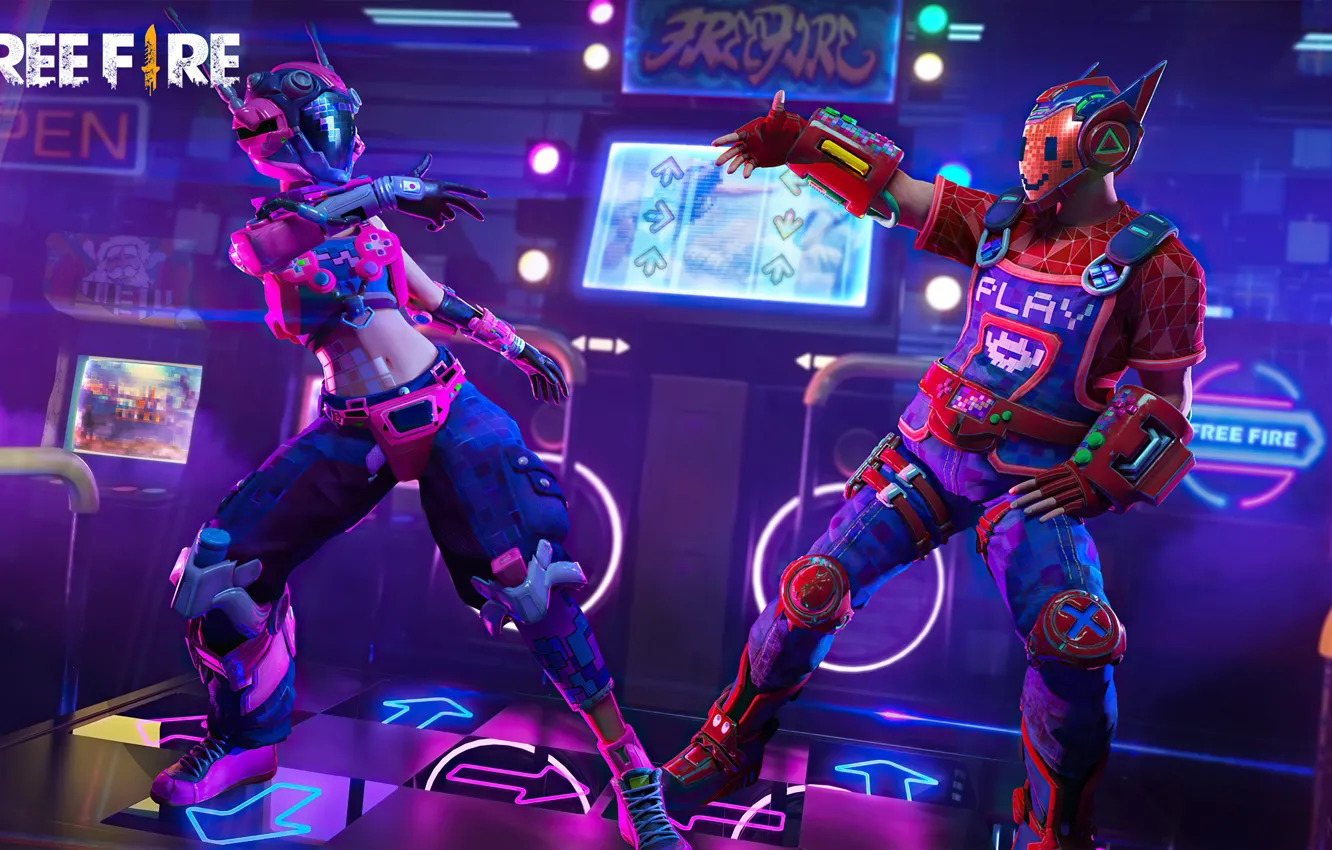 Photo wallpaper movement, the game, technology, game, character, dancing, character, screens