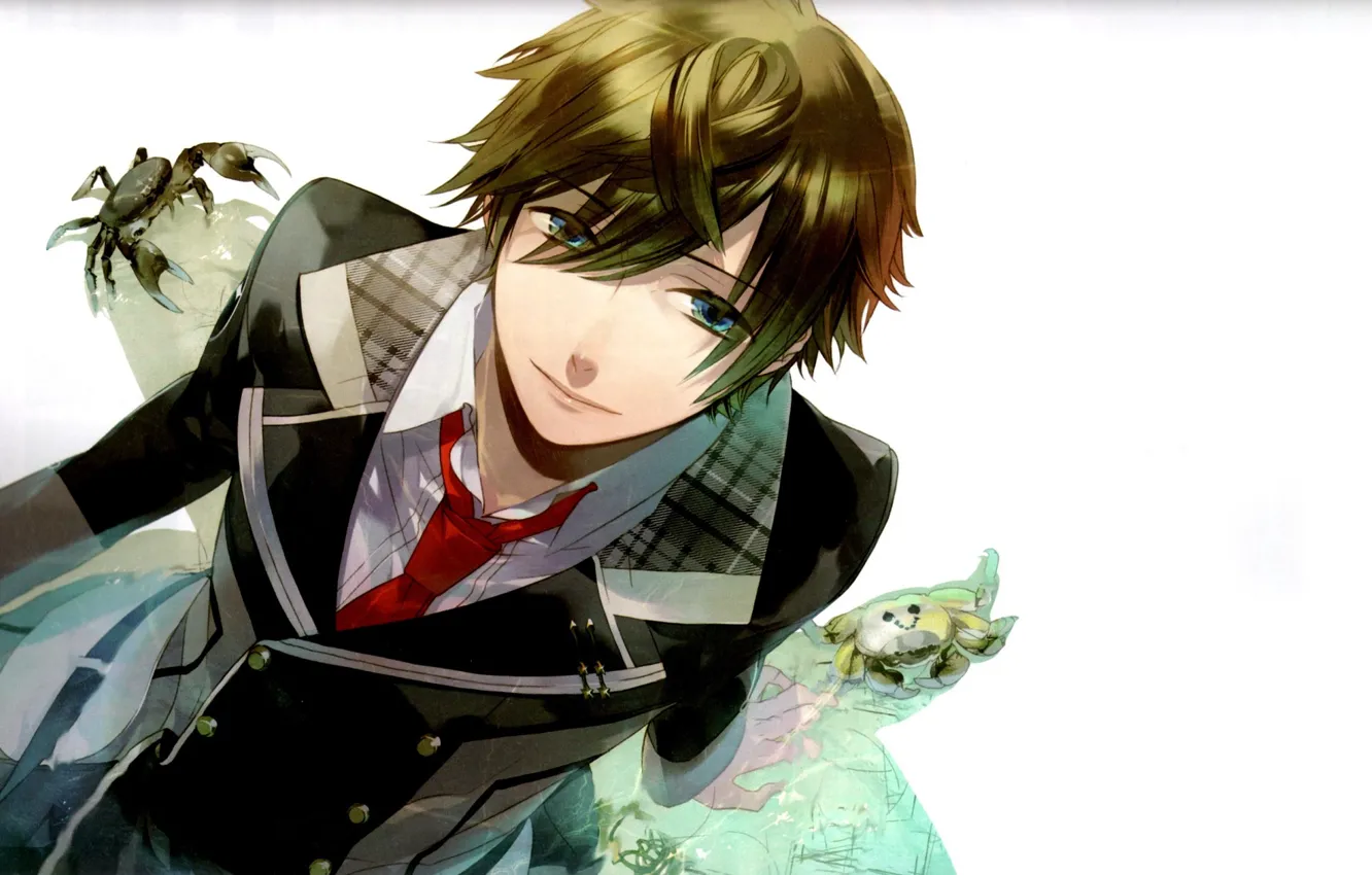 Photo wallpaper guy, starry sky, cancers, Starry★Sky, visual novel, anime (2011)