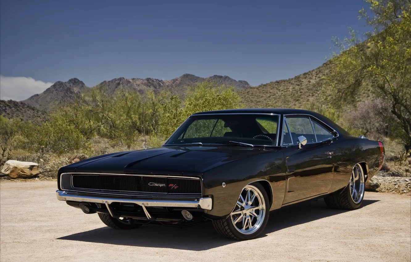 Photo wallpaper car, Dodge, wallpaper, Charger, Supercar