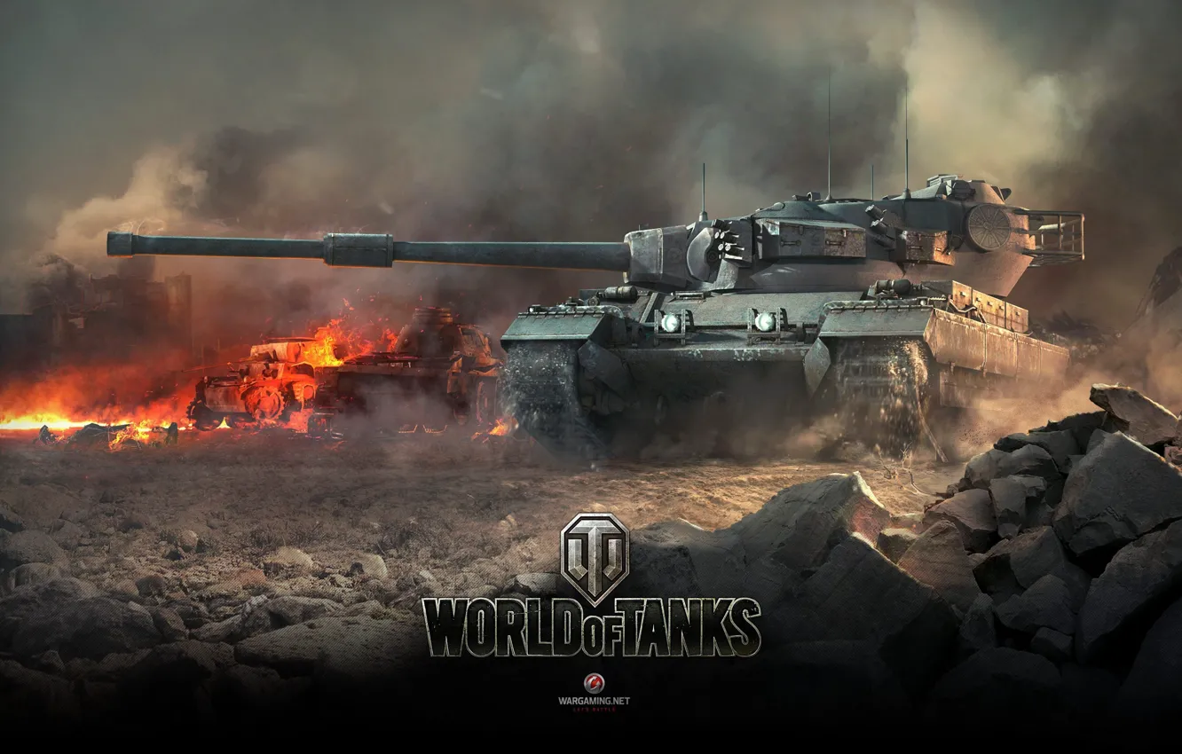 Photo wallpaper The game, War, Tank, war, Game, battle, Tank, WoT